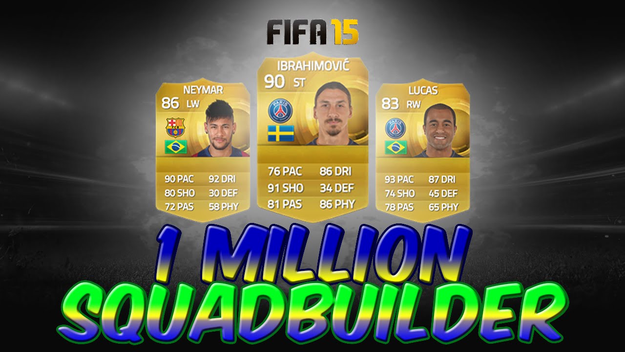 FIFA 15 Ultimate Team Neymar & Ibrahimovic Hybrid Squadbuilder!