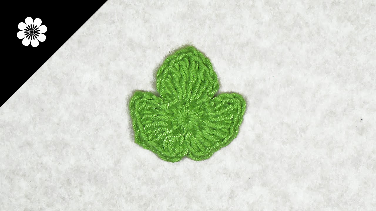 HOW TO CROCHET A PUMPKIN LEAF (big) | Patrones Valhalla ENG