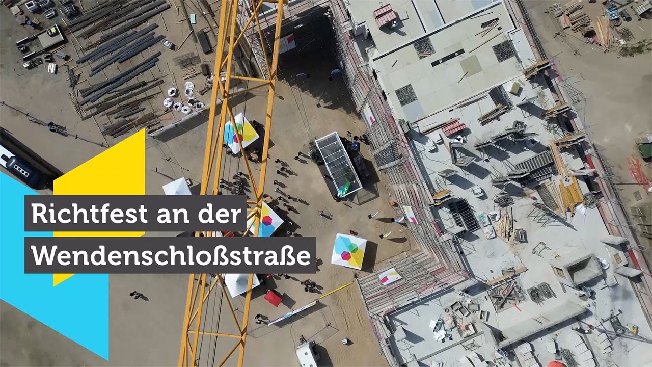 Richtfest an der Wendenschloßstraße