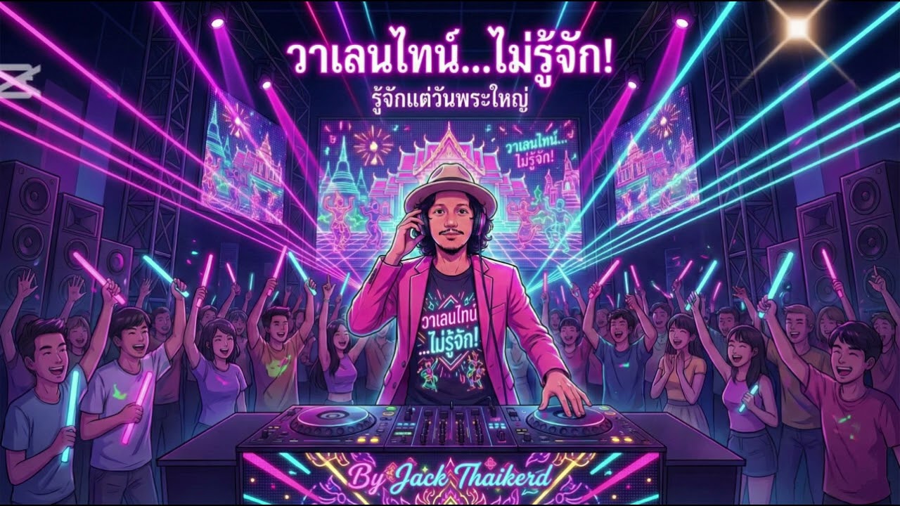 วาเลนไทน์ไม่รู้จัก -Music Audio Official By Jack Thaikerd