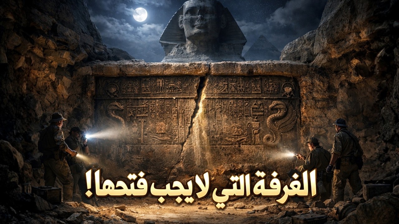 اكتشاف غرفة سرية تحت أبو الهول - ماذا وجدوا بداخلها؟