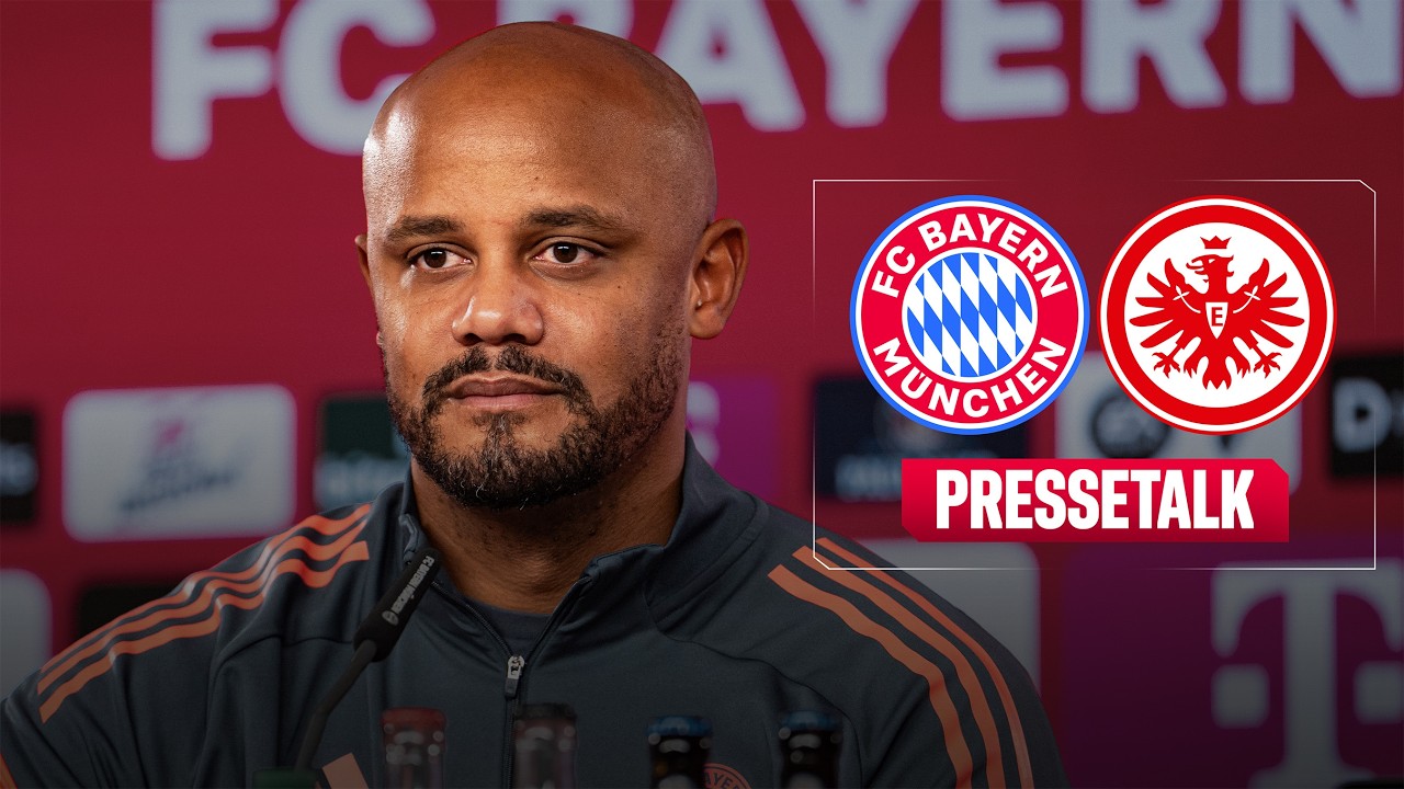 LIVE 🔴 Pressetalk vor FC Bayern - Eintracht Frankfurt | 23. Spieltag – Bundesliga