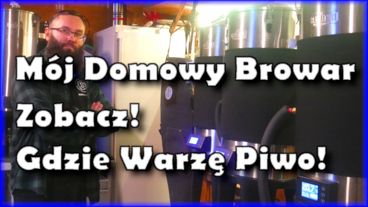 Szopa piwowara domowego - Wycieczka po moim domowym browarze 2022 #BrowarDomowyStrzal