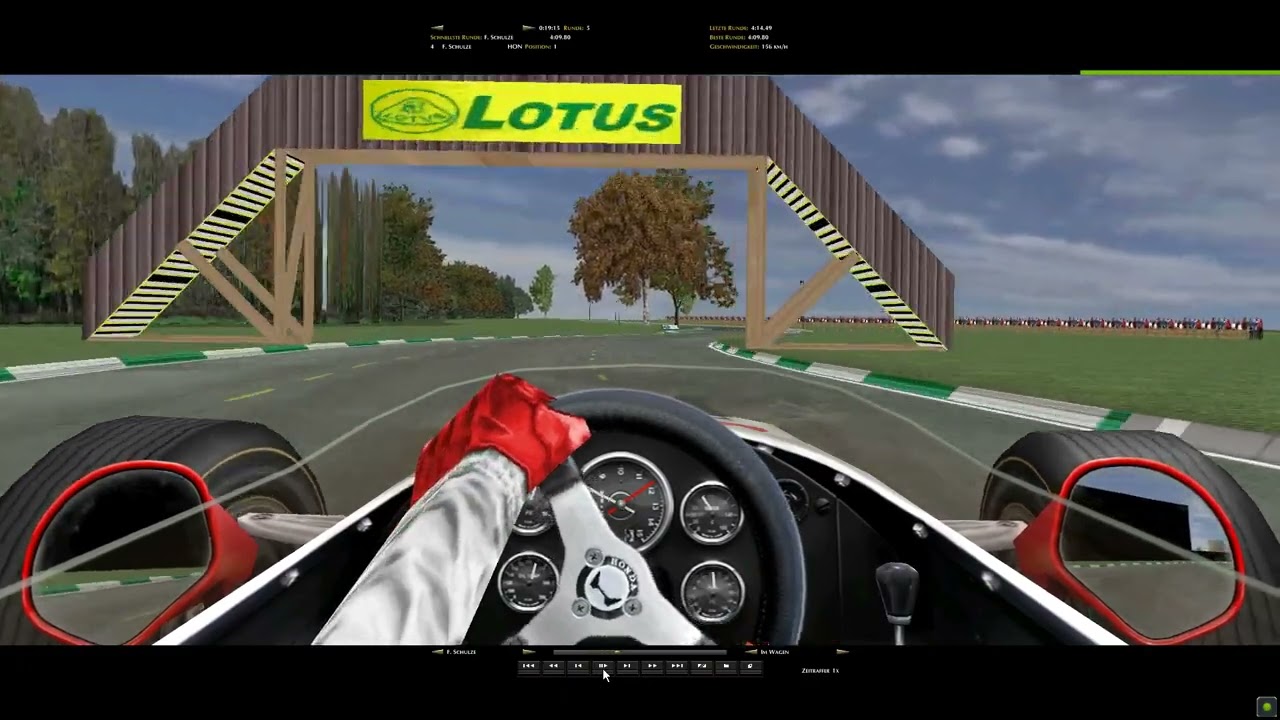 Grand Prix Legends (GPL) - Belle Isle Full Circuit, USA, Michigan (Fantasy)