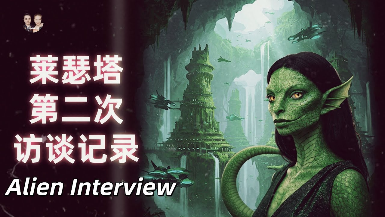 萊瑟塔第二次訪談記錄！地球磁北極每年移動35英里某些東西正在蘇醒！|宇哥與小糖 Alien Interview