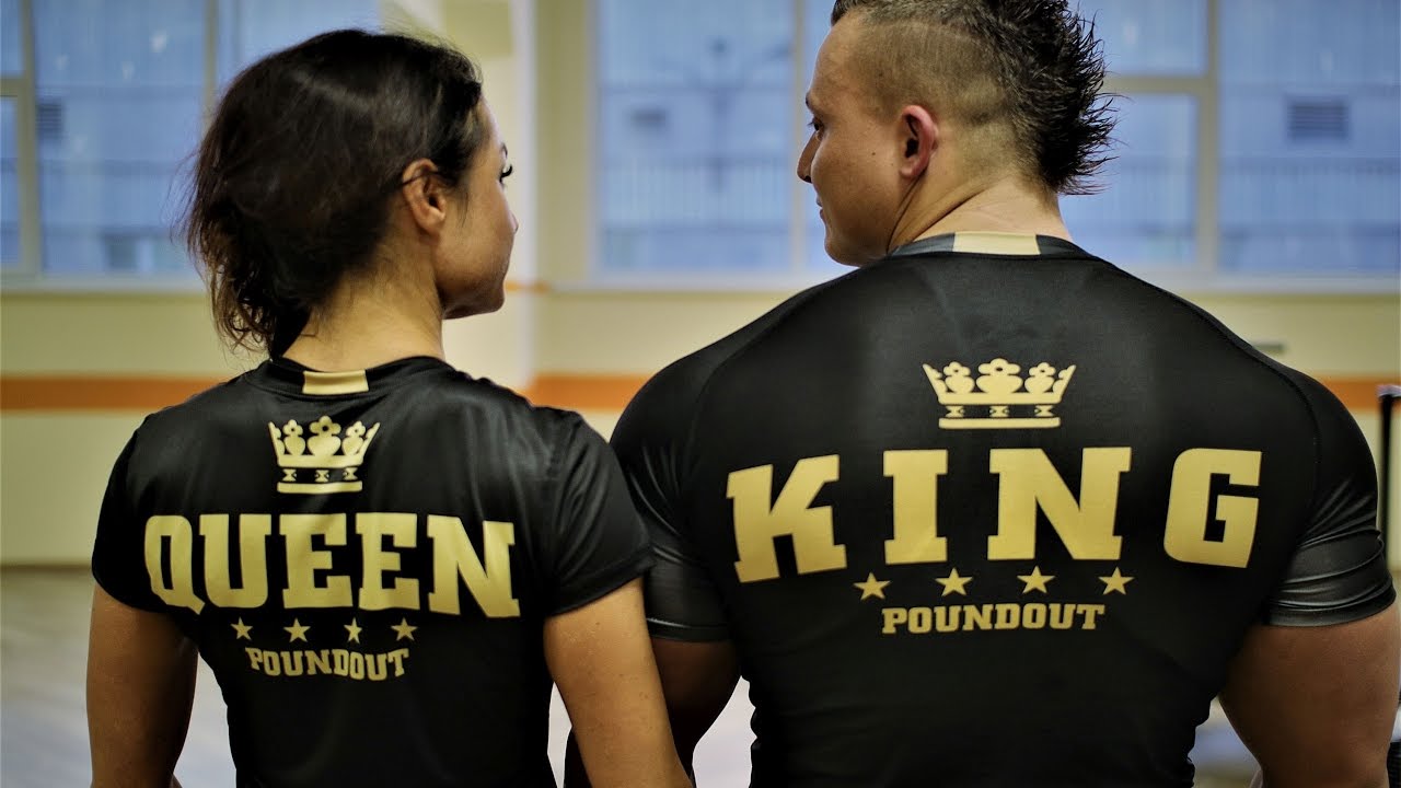 Tomasz Binkowski i Anna Świech - trening we dwoje ! Queen & King .