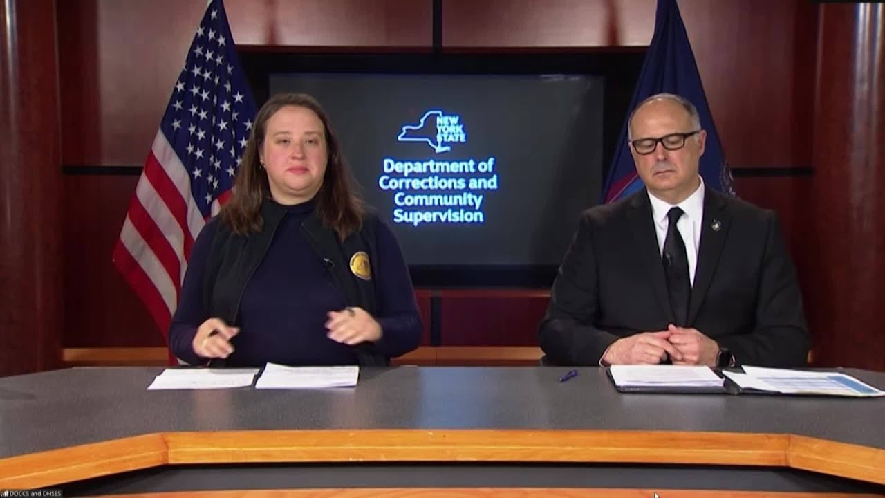 DOCCS Virtual Meeting on prison strike 3-3-25
