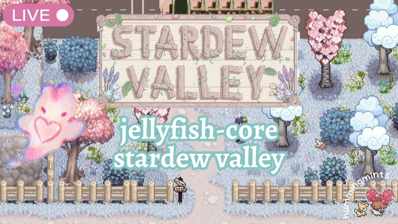 🌷💗 cozy stardew valley stream to relax to~ 💗 like & sub! (02/22/2026)