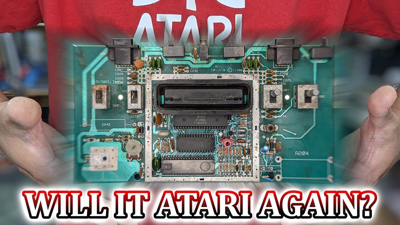 TEF #189 | Будет ли эта старая плата Atari 2600 снова работать?