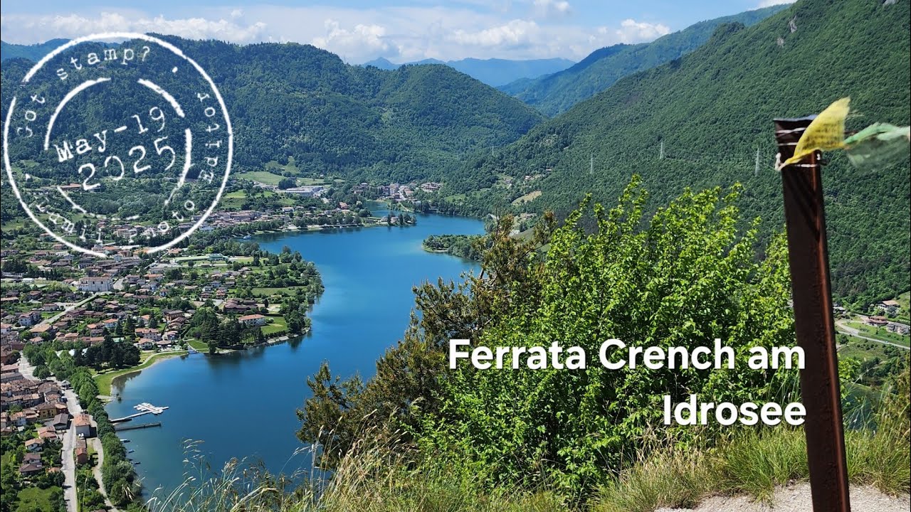 Ferrata Crench am Idrosee