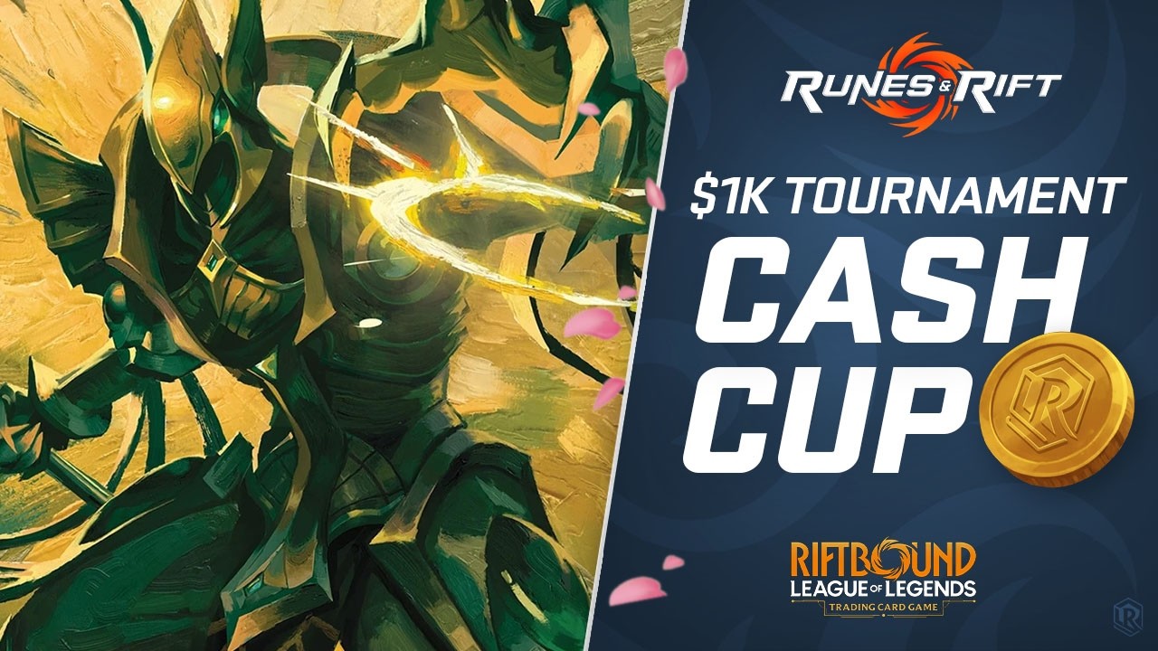 🏆 $1K+ Riftbound Cash Cup Tournament | Spiritforged