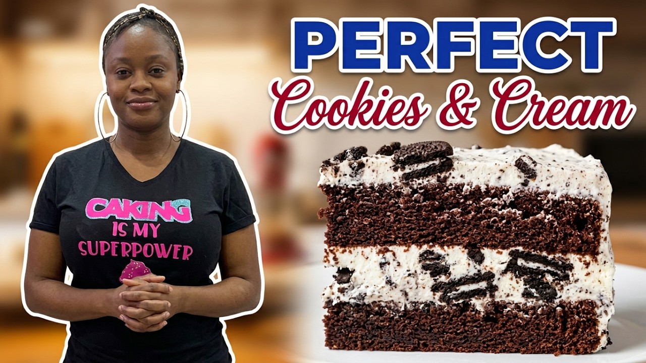 How to make a cake  | Cookies and cream cake #cakes #cookiesandcream