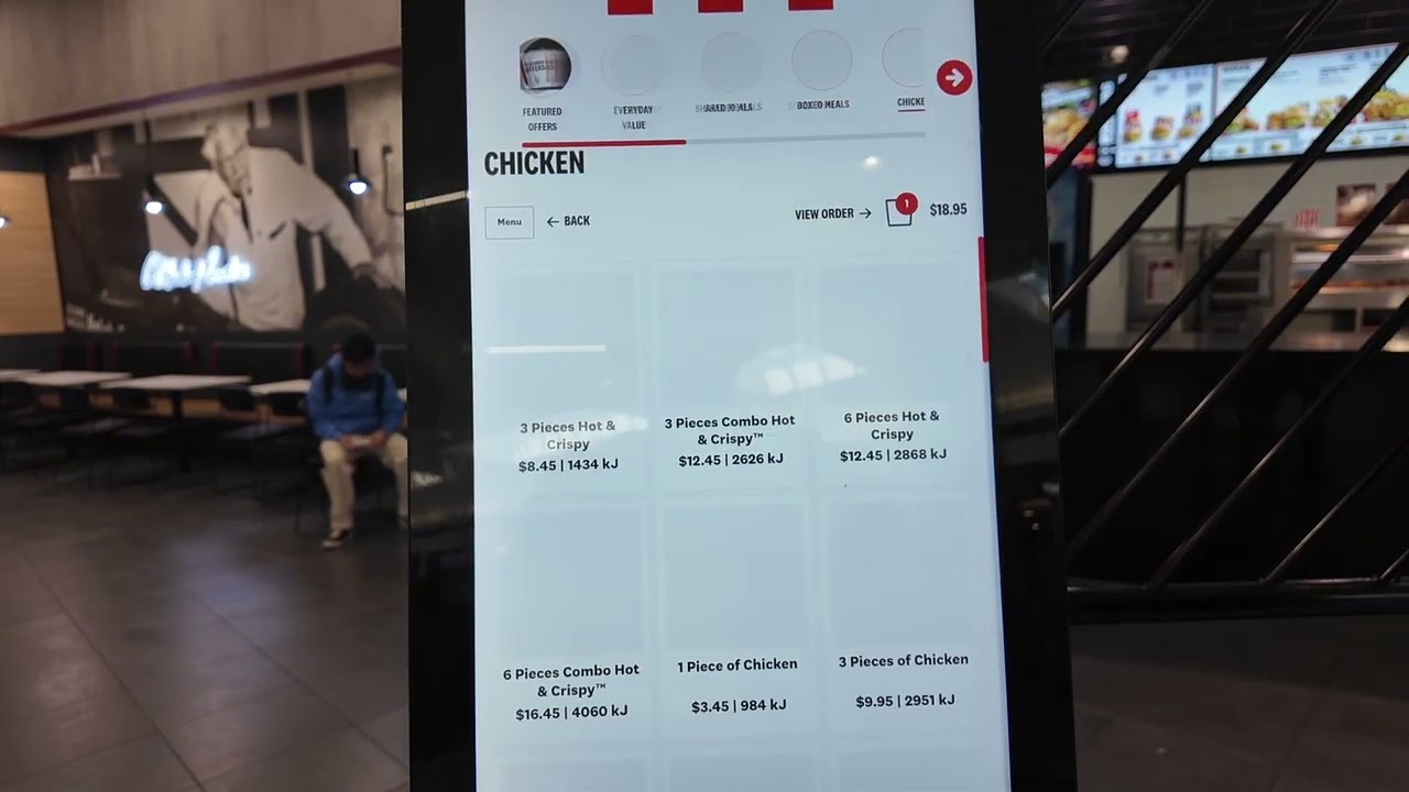 How we make an order from KFC in Australia 🇦🇺🇦🇺 অস্ট্রেলিয়ার কেএফসি থেকে আমরা কীভাবে অর্ডার করব?