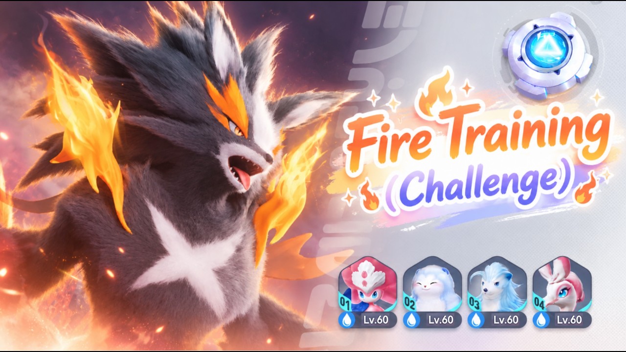 Aniimo - Holo-Battle Sim Fire Training 16th Room (Challenge) | Water Team