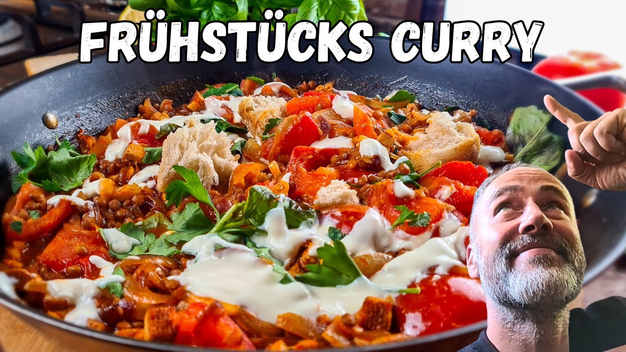 Hearty vegan breakfast curry: A simple & healthy recipe with plenty of energy for your day.