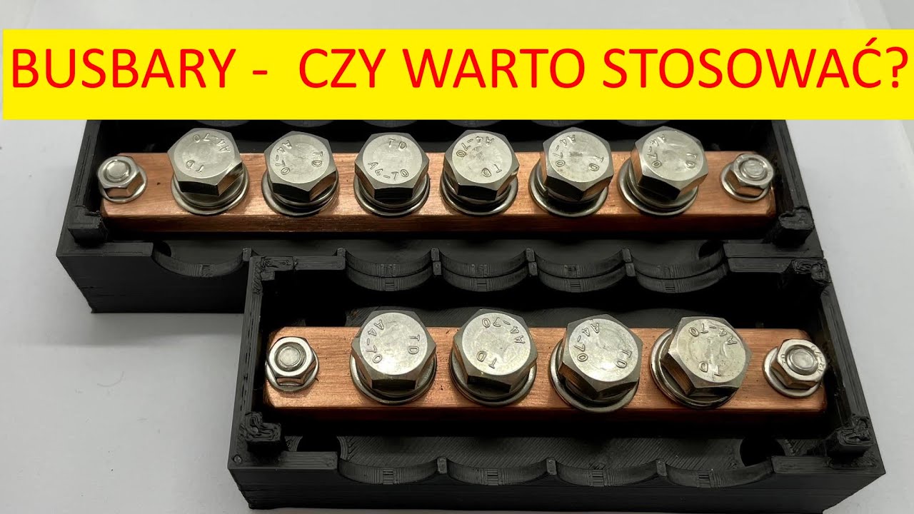 Busbary - jak łączyć kilka magazynów energii lub falowników?