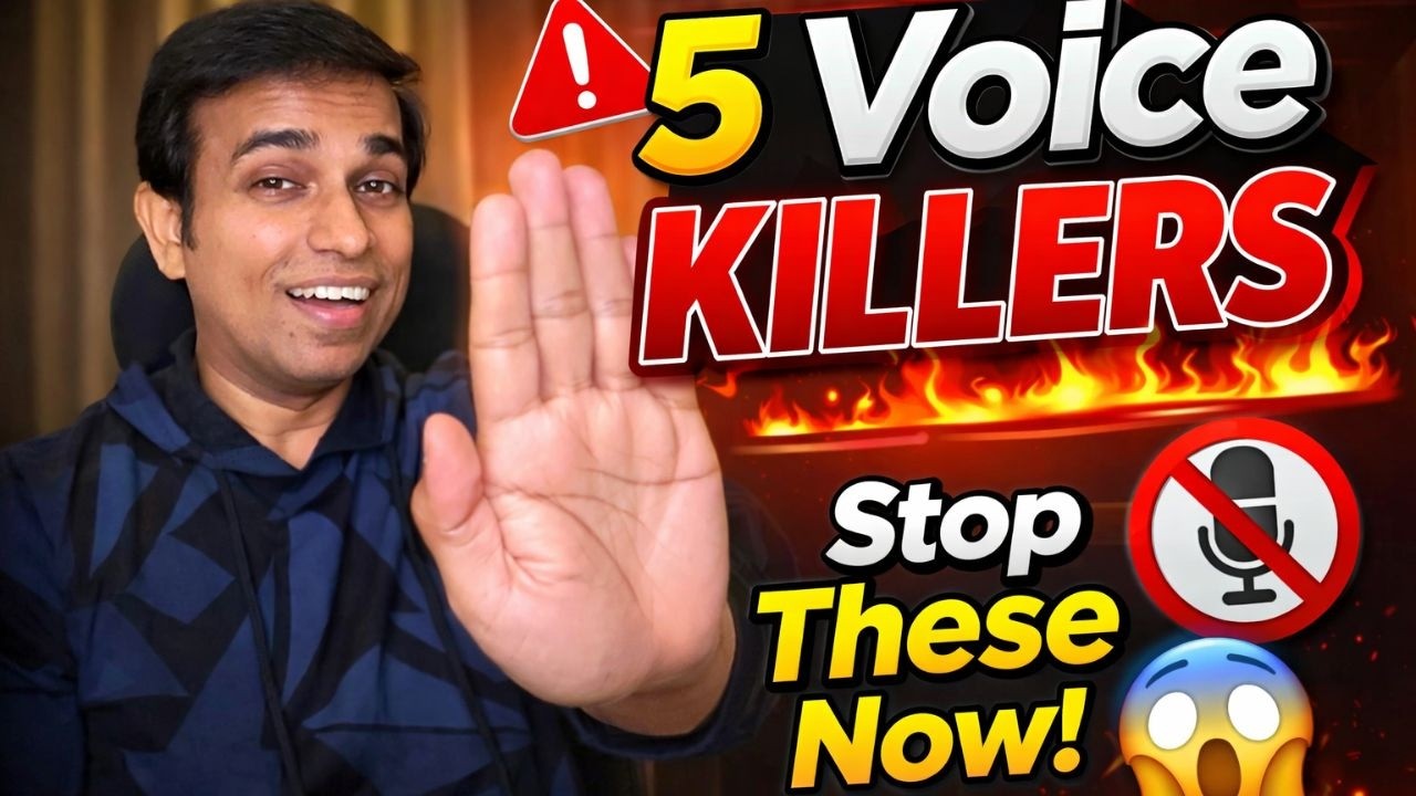 5 Hidden Habits Destroying Your Singing Voice (Fix Them Today)