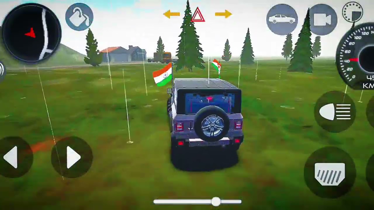 🚗Offroading Stand 💗 Mahindra Thar 4x4 gangster mode ⚡#trending #tharlover #gangsterdrama #viral😡⚔️