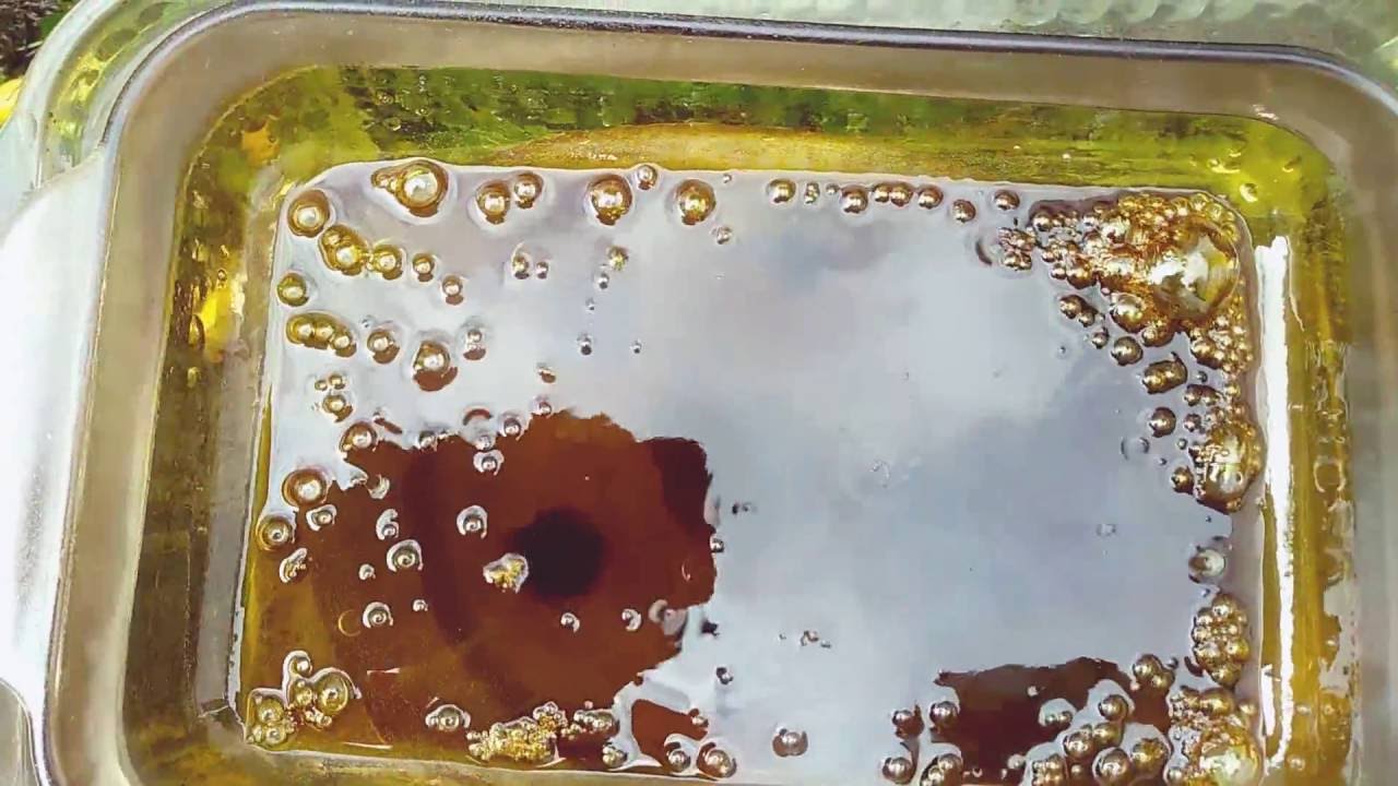 Shatter being made 710 mix