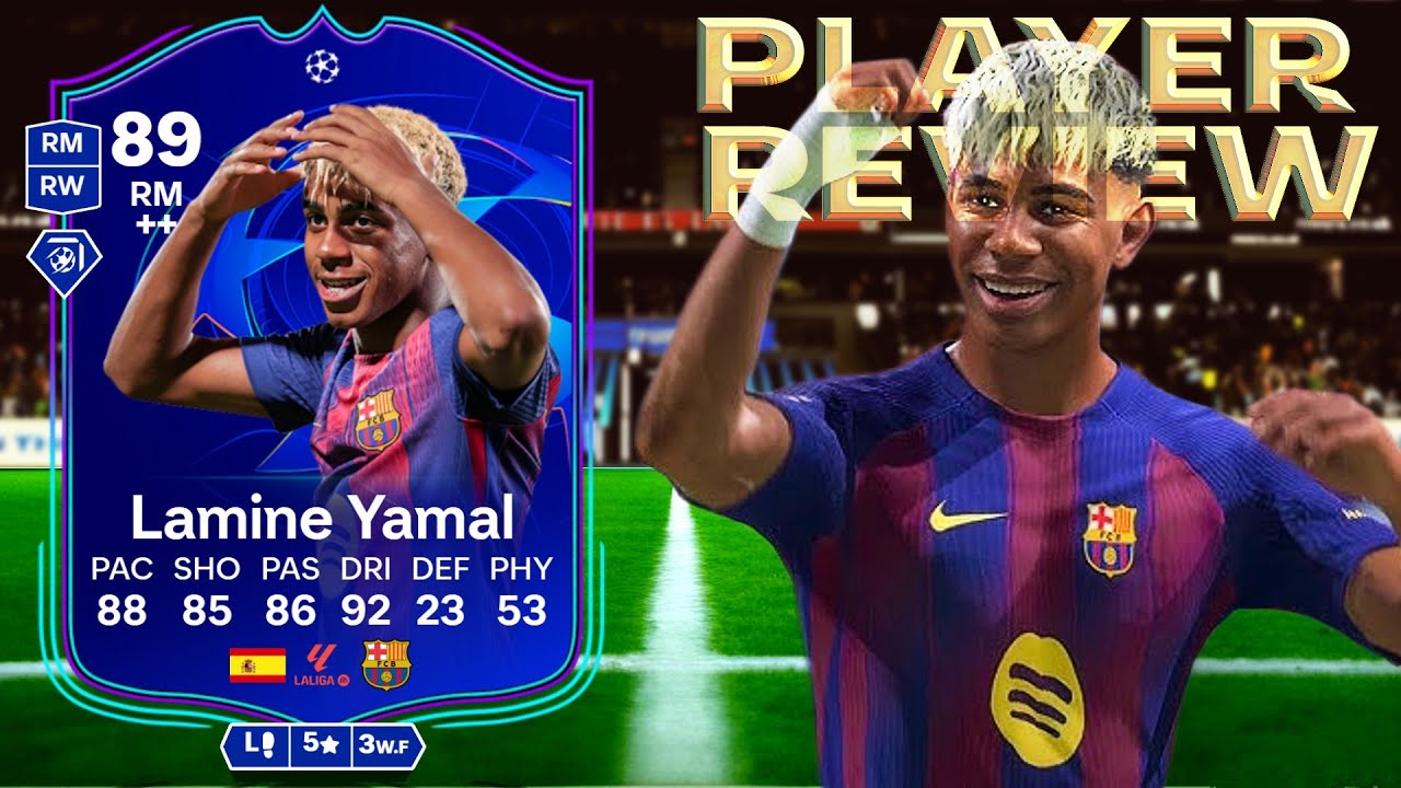 89 ЛУЧШИЙ ПРАЙМ-ТАЙМ ЛАМИНА ЯМАЛА: ОБЗОР ИГРОК! FC 26