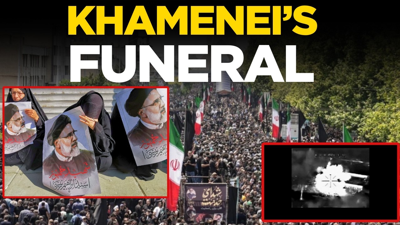Khamenei Funeral LIVE: Ayatollah Ali Khamenei's Supporters Mourn The Iranian Supreme Leader's Death