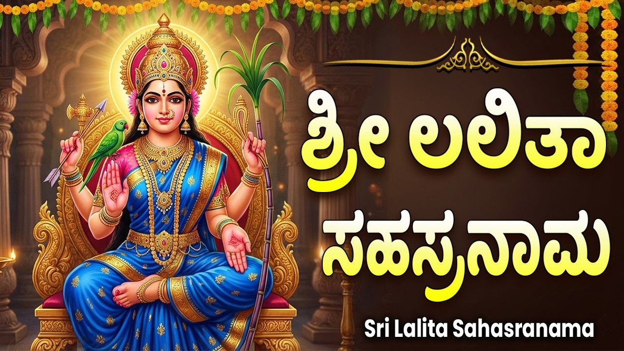 ಶ್ರೀ ಲಲಿತಾ ಸಹಸ್ರನಾಮ ಕೇಳುವುದರಿಂದ ನಿಮ್ಮ ಜೀವನ ಸಂಪೂರ್ಣವಾಗಿ ಬದಲಾಗುತ್ತದೆ | Lalitha Sahasranamam Kannada