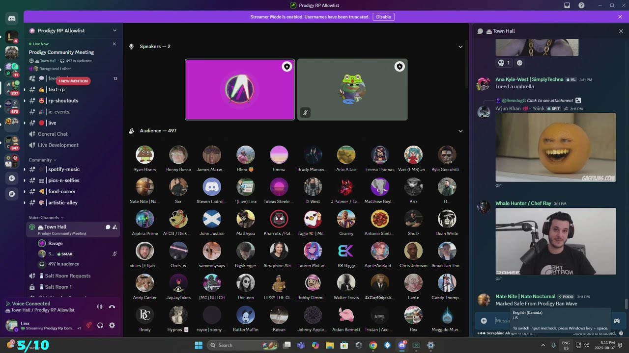 Ravage Holds Prodigy Community Meeting and Discusses Mass Banning Cheaters, DDos Attacks & More