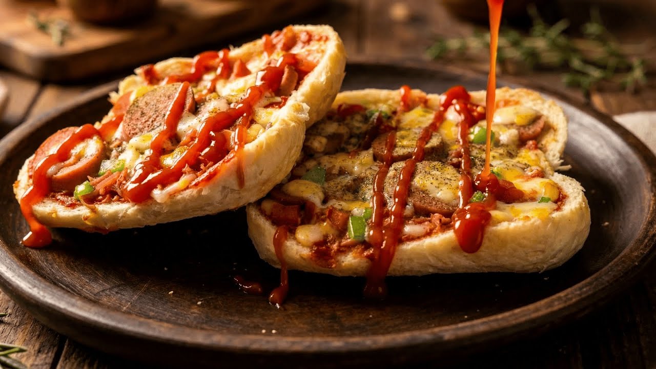 Quick & Easy Baguette Pizza Recipe | 15-Minute Homemade Snack