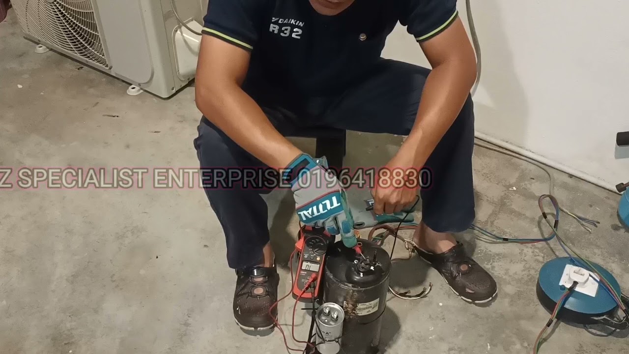 CARA BAGAIMANA UNTUK MENGETAHUI TERMINAL DI COMPRESSOR UNTUK DAPATKAN COMMON, RUN DAN START