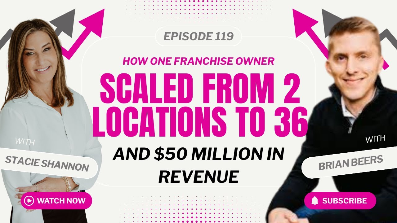 How One Franchise Owner Scaled From 2 Locations to 36 and $50M in Revenue | Episode 119