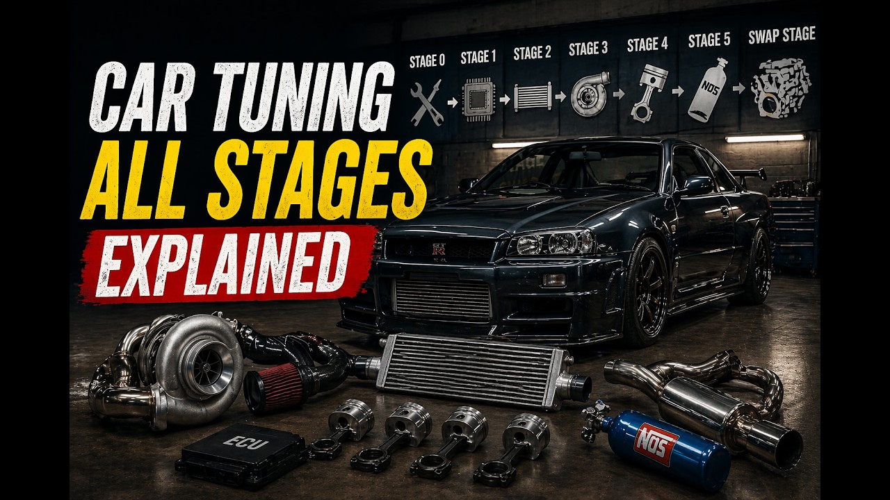 Car Tuning Stages EXPOSED: What They Don&rsquo;t Tell You About Stage 3 & 5