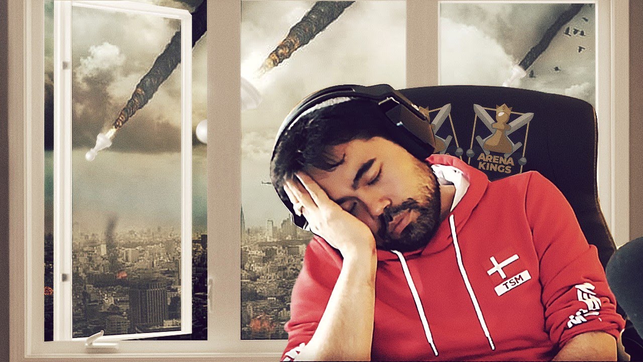 The King Sleeps during Arena Kings