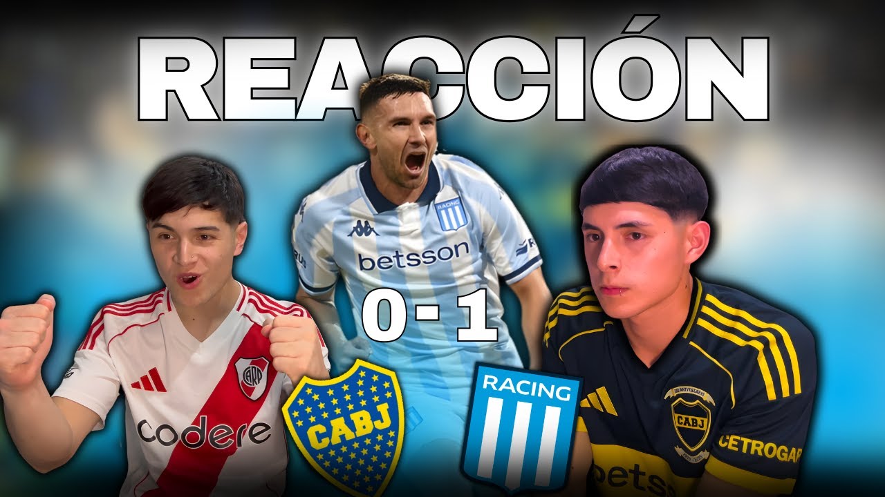 RACING ELIMINÓ A BOCA Y VA A LA FINAL! RACING 1 VS BOCA 0 | TORNEO CLAUSURA 2025 | REACCIÓN