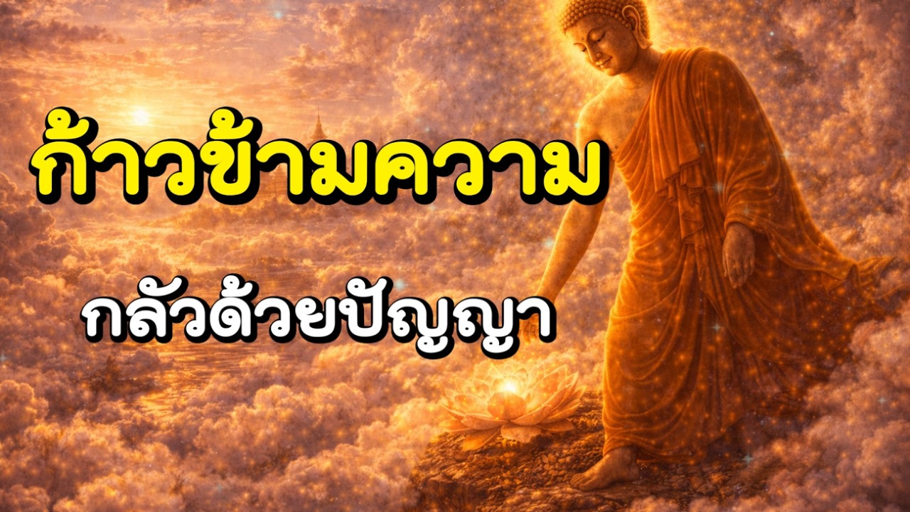 ก้าวข้ามความกลัวด้วยปัญญา | ฟังธรรมก่อนนอน , ฟังธรรมสอนใจ | Ep.70