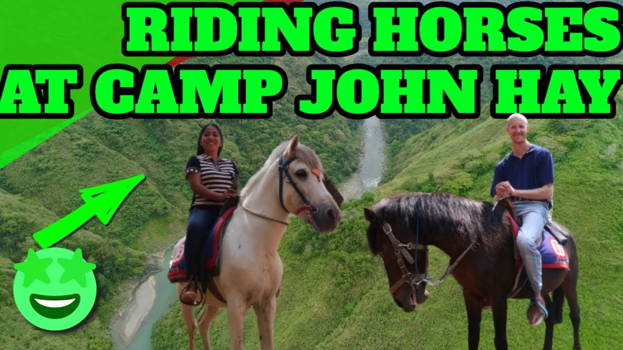 Must Try Horsebacking Riding in the Philippines- Baguio City, Camp John Hay