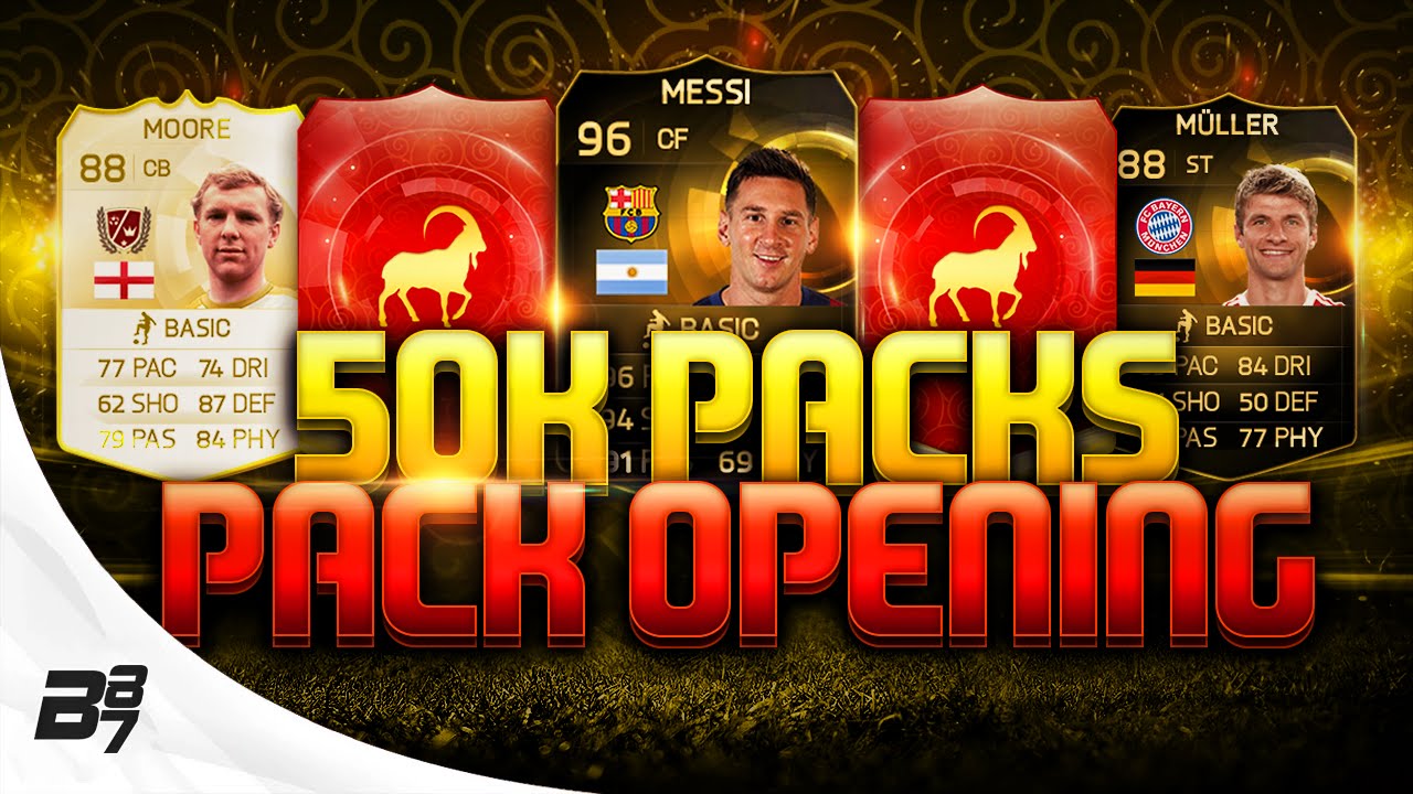FIFA 15 | 50K LUNAR PACKS! W/ DECENT IF PULL!
