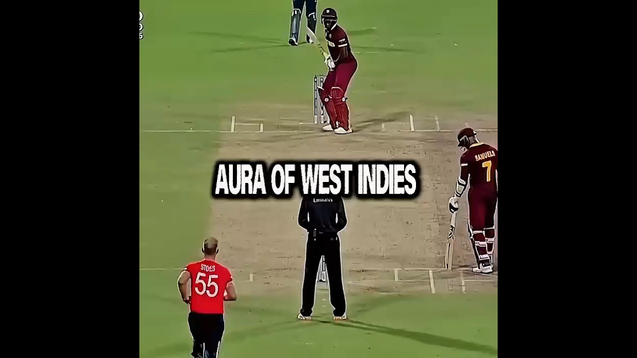 Aura of West Indies #cricket #batsman #bowler #cricketshorts #ytshorts