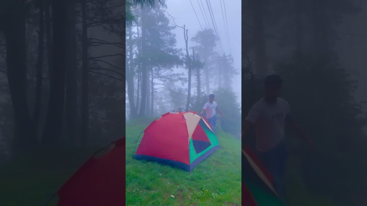 Camping in muree #green #love #reelsindia #isloo #travel #reelitfeelit #pakistani #video #car