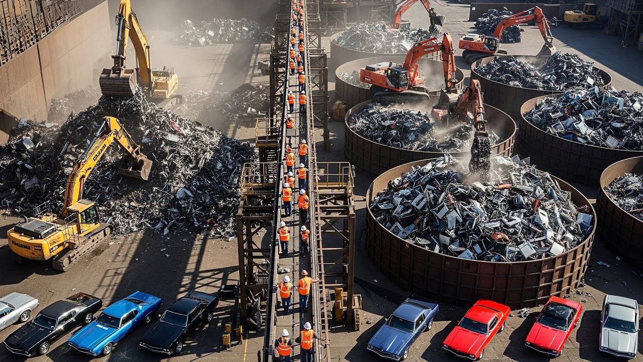 30 Most Insane Shredding & Crushing Machines That Obliterate Everything | Scrap Processing #23