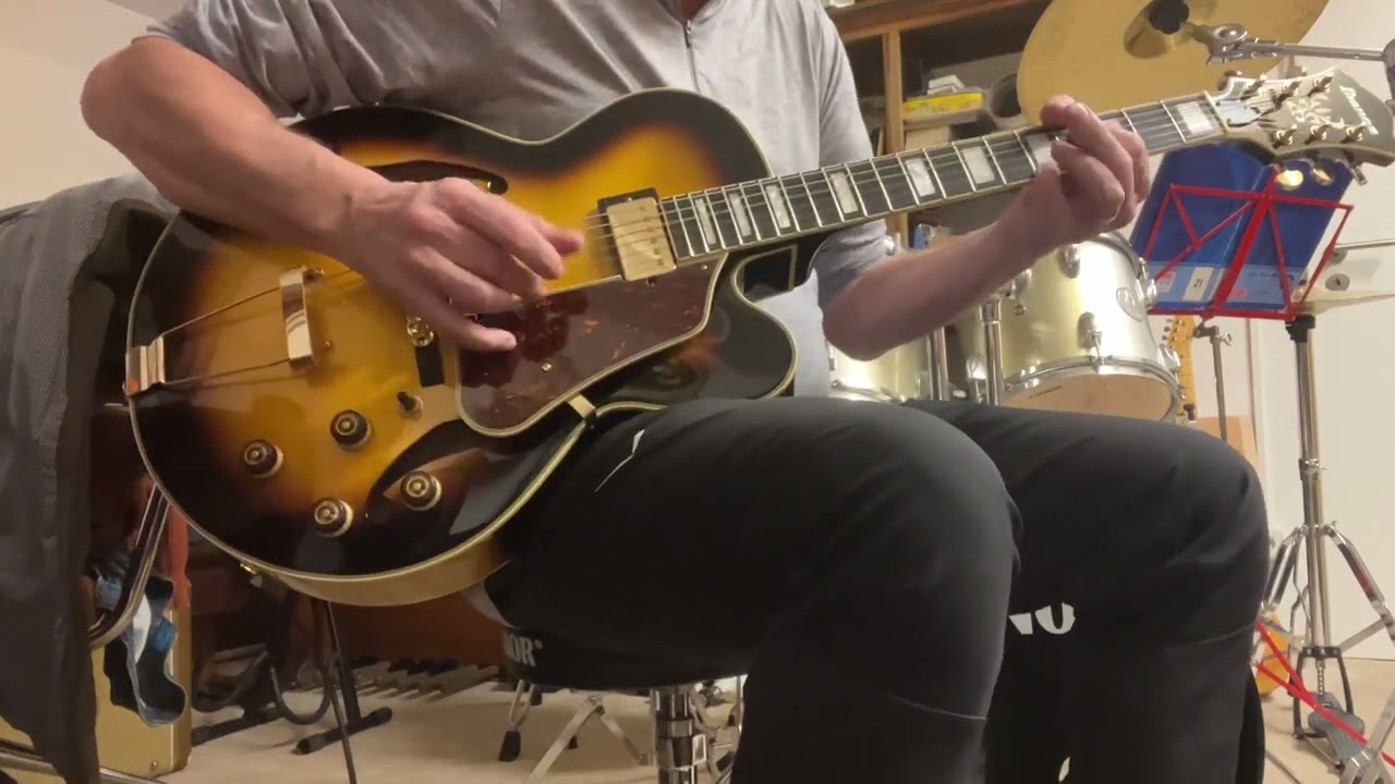 Ibanez AF95FM-AYS. Song, Charlie Segar.