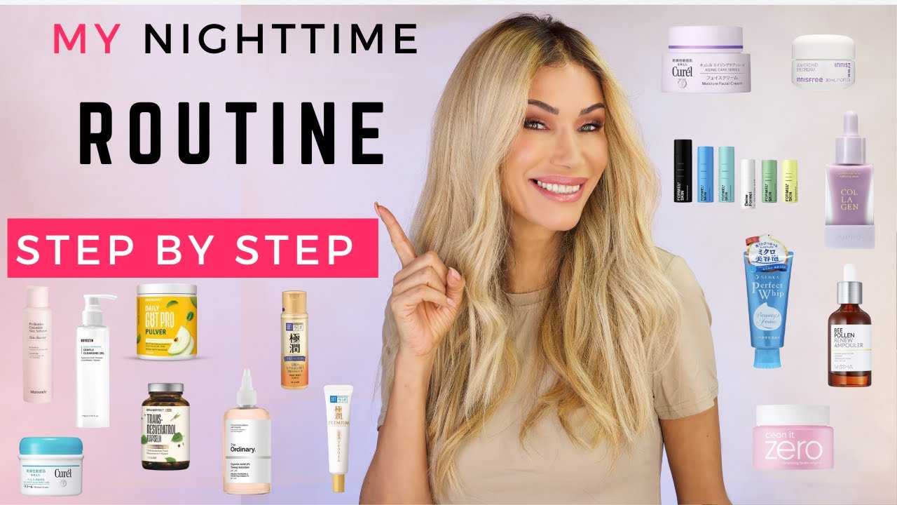 Nightime SKINCARE Routine Ü40 und Ü50