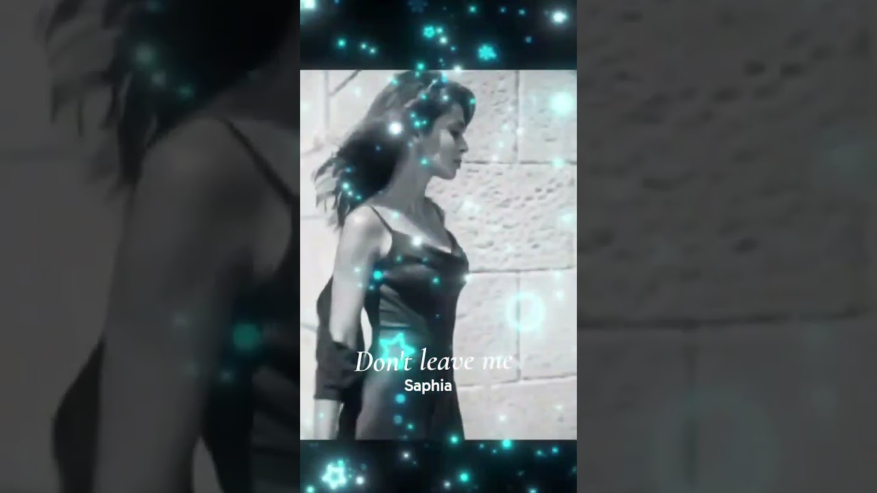 Don't leave me 
