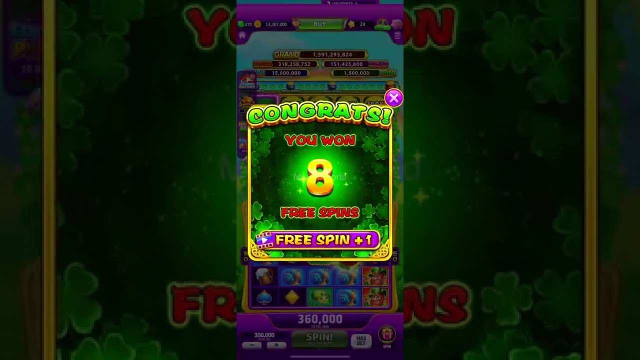 Bingo Clover Slots Gameplay 60fps