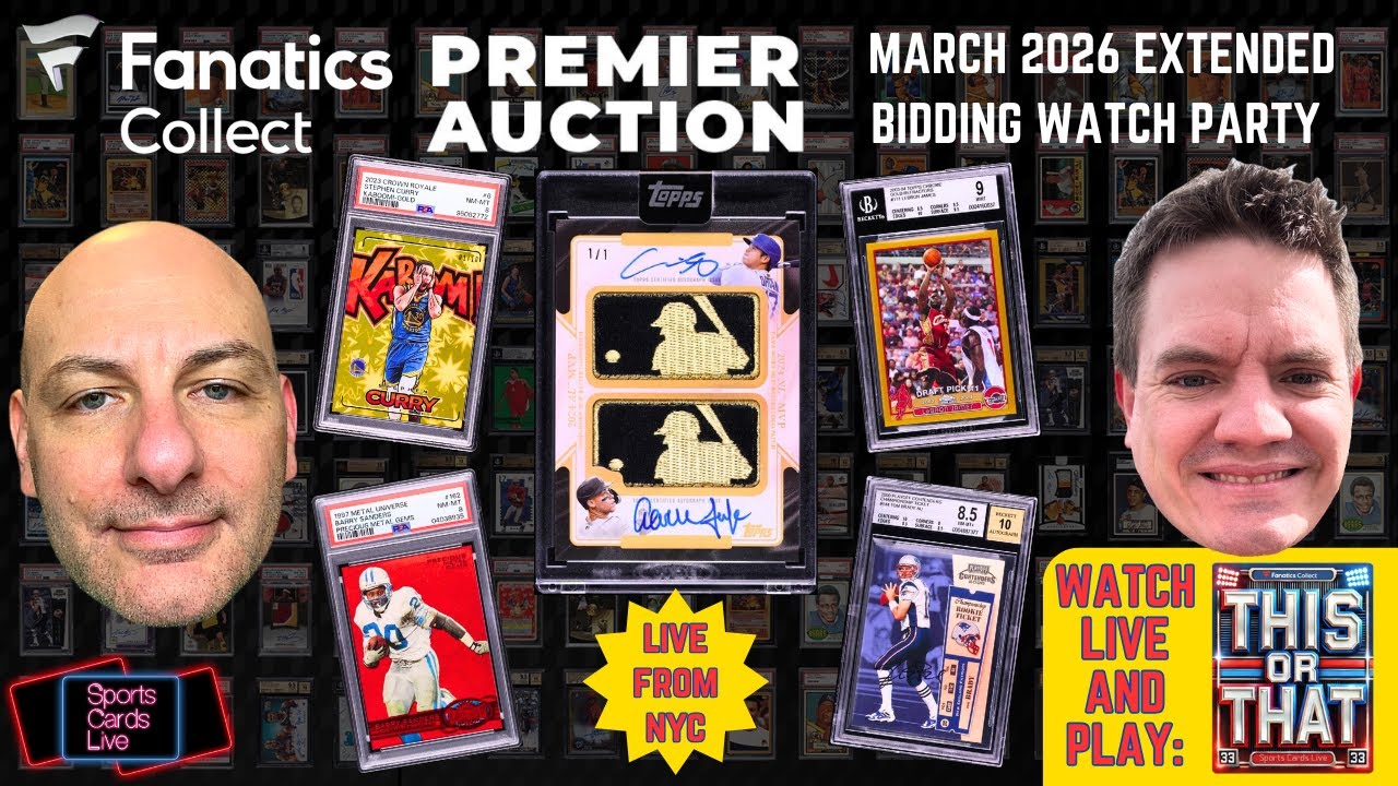 Ohtani/Judge Dual Gold MLB MVP Logoman 1/1 | Live from New Yok City | Mar 2026 Premier Auction