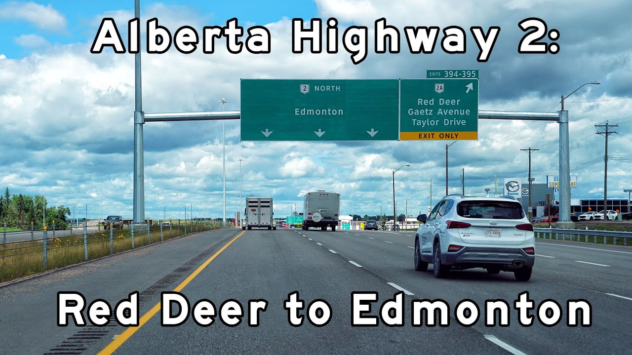 Alberta Highway 2 - Queen Elizabeth II Highway - Red Deer to Edmonton - 2020/07/27