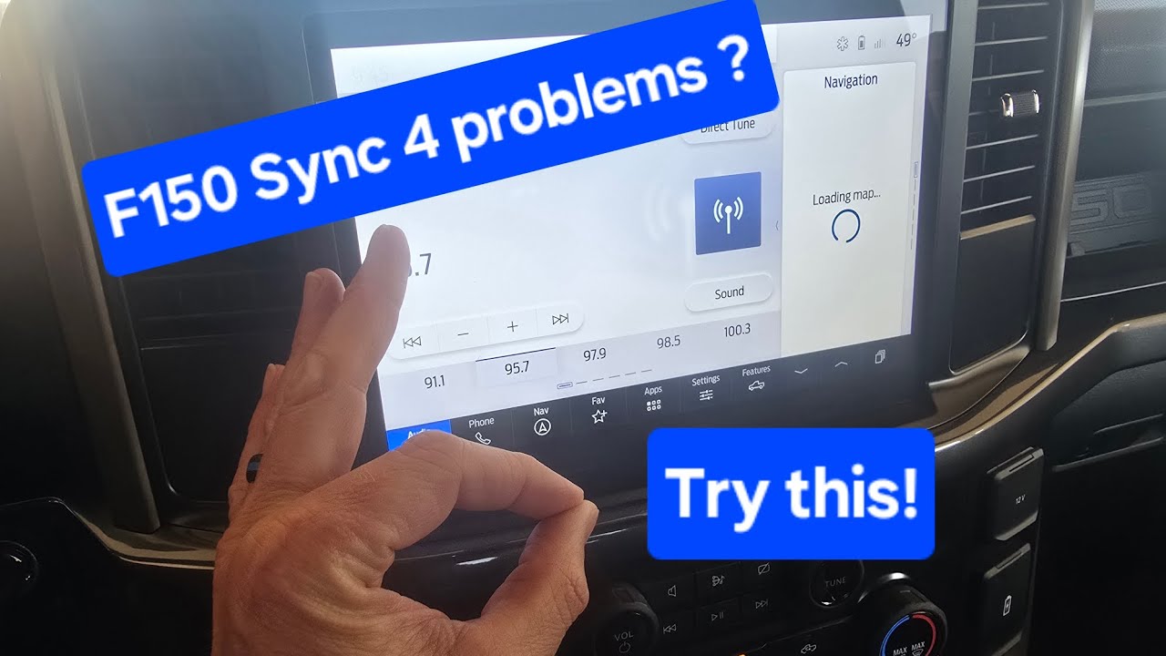Проблемы с Sync 4 на Ford F-150 2024 года? ПОПРОБУЙТЕ ЭТО ВПЕРВЫЕ! Исправление проблемы с Sync 4 ...