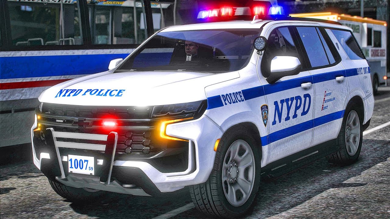 Playing GTA 5 As A POLICE OFFICER City Patrol|| NYPD|| GTA 5 Mod| 4K