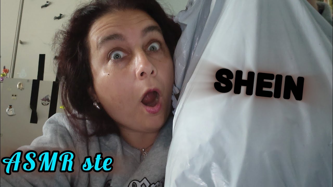 Mega haul Shein collab @GothaiiASMR ASMR shopping