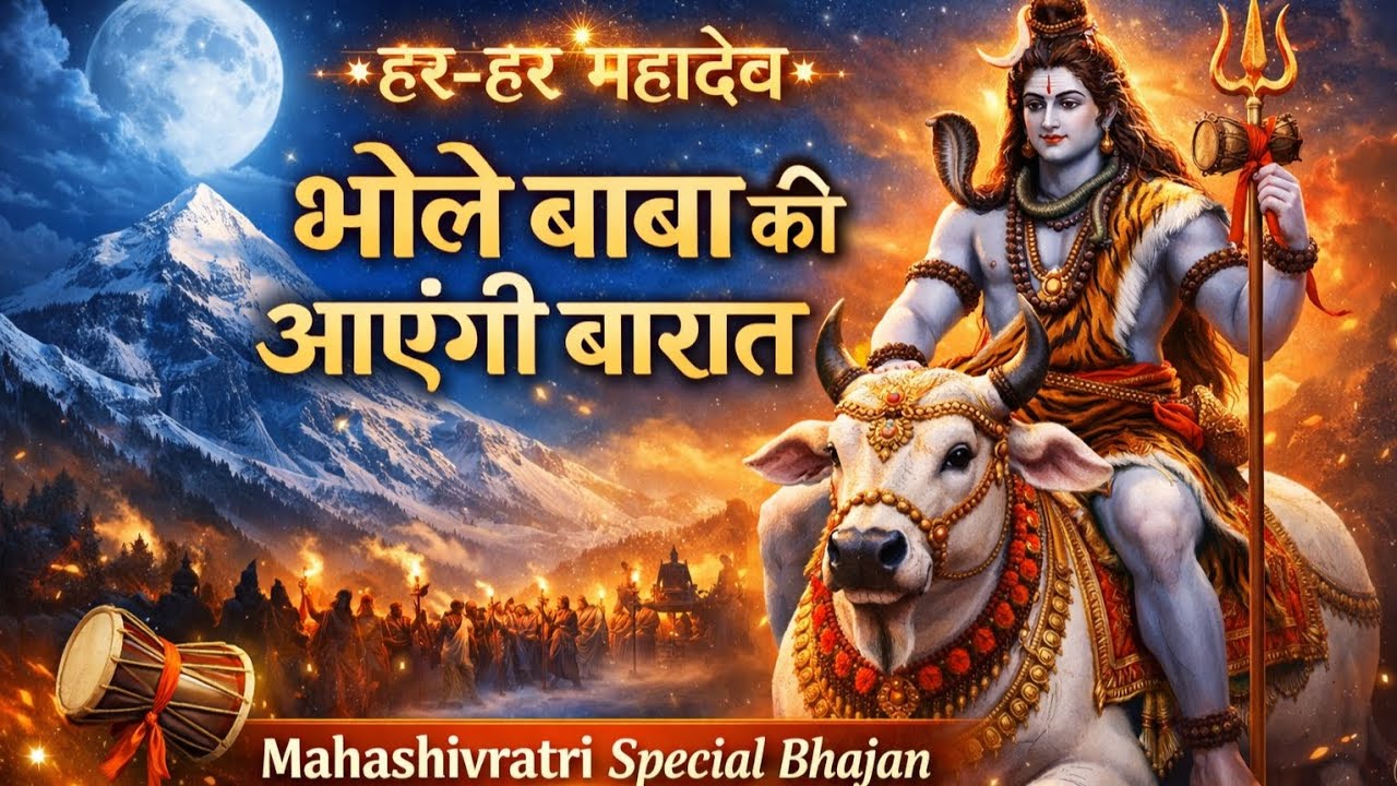 🌙🙏 भोले बाबा की आएगी बारात | Mahashivratri Special Bhajan 2026 | BY Shashi kumar