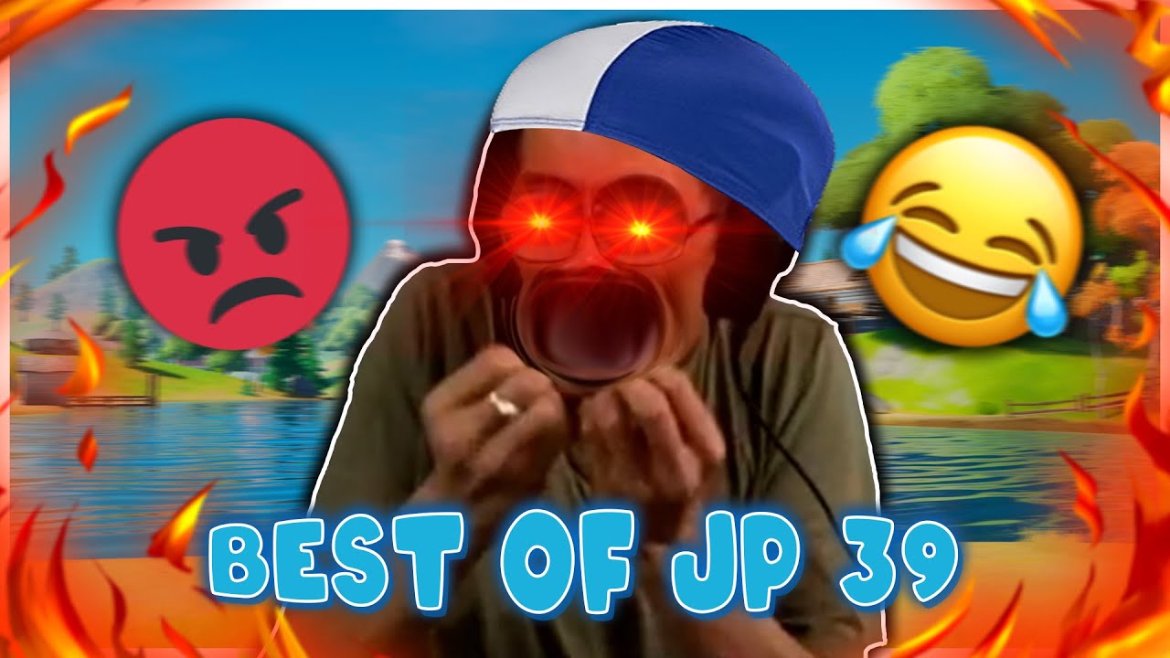 JEAN PORMANOVE EN A *MARRE* DE FORTNITE 😂 (BEST OF RAGE JP#39)